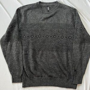 RVCA Men's XL Grey Crewneck Sweater